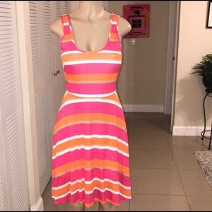Striped bebe sundress